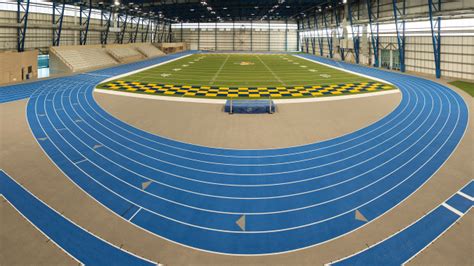 Welcome to the largest indoor track facility in the NCAA - Renner