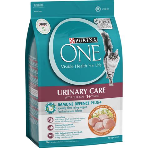 Purina One Urinary Care With Chicken 1+ Years Dry Cat Food 2.8kg ...