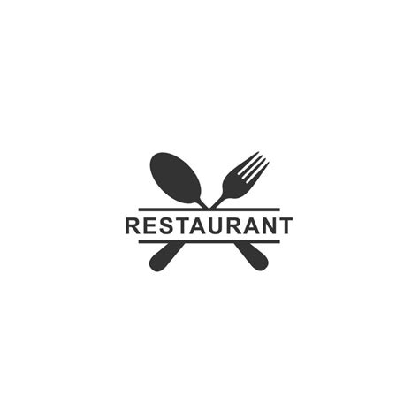 simple restaurant logo that is easy to recognize and remember 4657174 ...