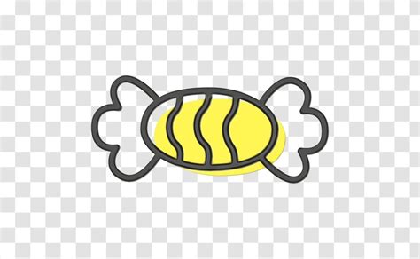 Yellow Oval Logo Transparent PNG