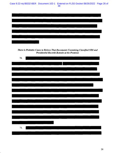 Read the redacted document the federal government used to convince a judge to issue a warrant to ...