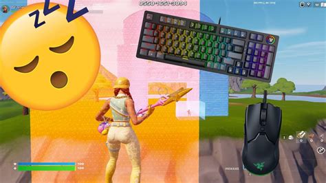 Relaxing Keyboard Sounds 🎧 Fortnite 1v1 Speed Realistics 🏆 Sleepy ASMR😴 - YouTube