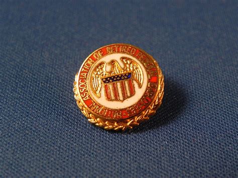 Vintage Lapel Pin National Association of Retired Federal - Etsy ...