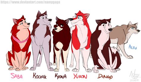 Balto's children Design by NamyGaga on DeviantArt