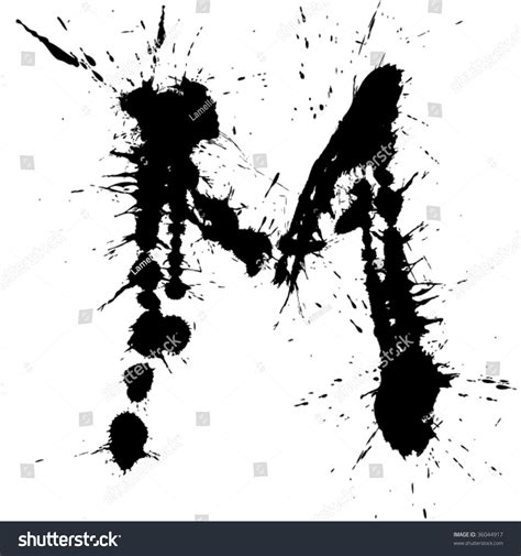 Abstract Letter M Stock Vector Illustration 36044917 : Shutterstock