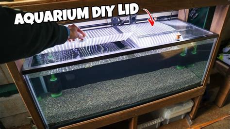 DIY Flip Lid/Cover for Aquariums - Easy and Affordable