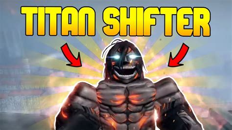 How To Become a Titan Shifter in Attack On Titan Revolution Roblox ...