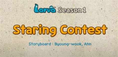 Staring Contest | Larva animation Wiki | Fandom