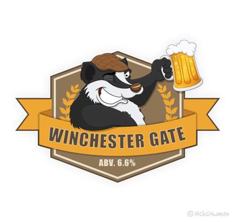 California breweries with badger logo - scriptlua