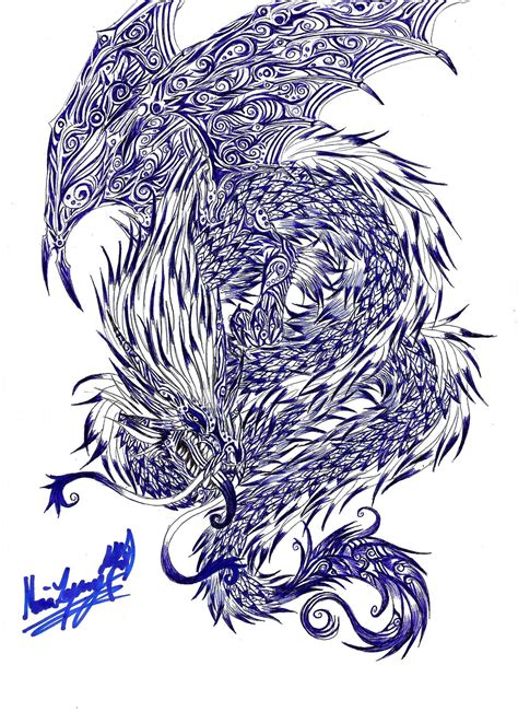 spirit dragon tattoo 2 by TheLaughingChimera on DeviantArt