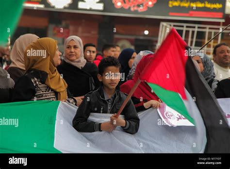 Jabalia, Gaza Strip, Palestinian Territory. 8th Mar, 2018. Palestinians ...