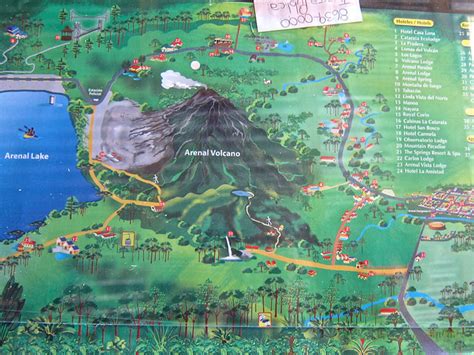 Arenal volcano map | Flickr - Photo Sharing!