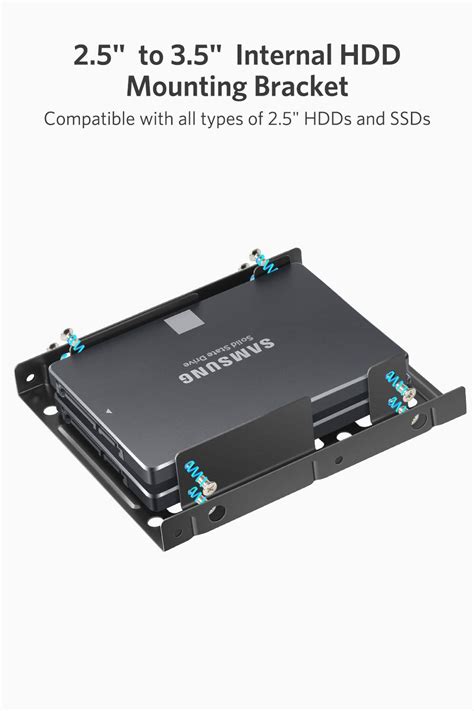 Inateck SSD Mounting Bracket 2.5 to 3.5 - Buy Online in UAE. | Computers Products in the UAE ...