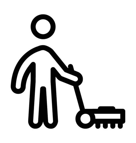 Janitor Vector Icon — Stock Vector © creativestall #172605422