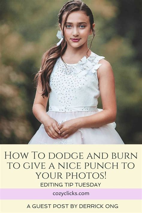 How to dodge and burn your portraits. Great portrait tips for new ...