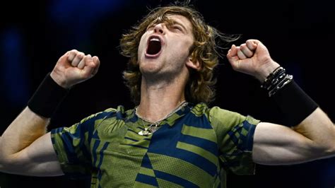 ATP Finals: Andrey Rublev battles back to beat Stefanos Tsitsipas and secure semi-final spot