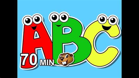 "Alphabet Songs Collection" & More | Busy Beavers 70 Min Compilation, Le... | Alphabet phonics ...