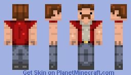 Truck Driver Minecraft Skin