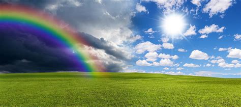 Rainbow And Sun Photograph by Juergen Faelchle - Fine Art America