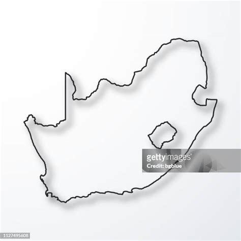 418 South Africa Map Outline Stock Photos, High-Res Pictures, and Images - Getty Images