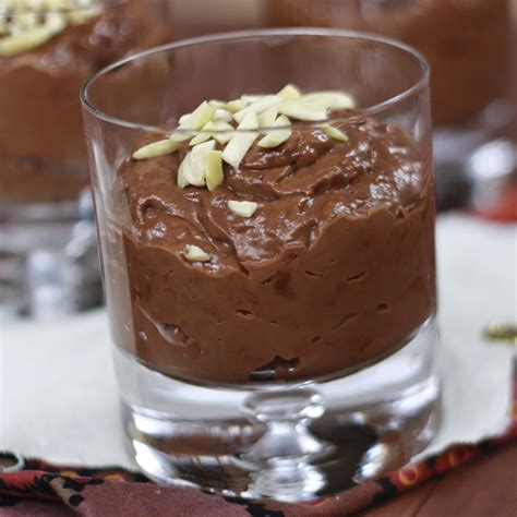 Chocolate Almond Pudding | The Sweets Life