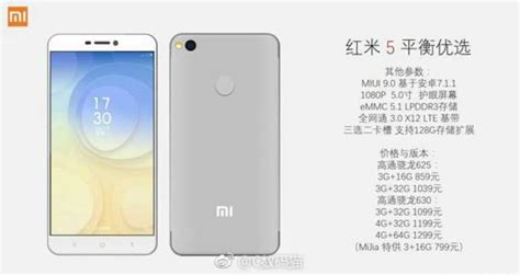 Xiaomi Redmi 5 Specs Leaked: Official Images Revealed