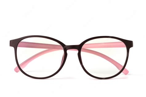 Premium Photo | Fashion glasses isolated on white surface