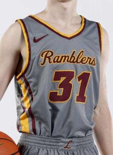 Histórico de Camisas Loyola Ramblers - Basketball Jersey Archive