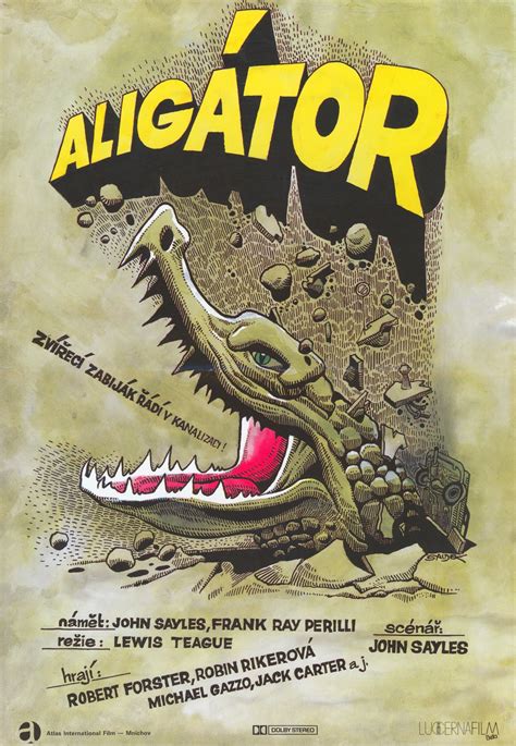 Alligator Original 1980 Czech A3 Movie Poster - Posteritati Movie ...