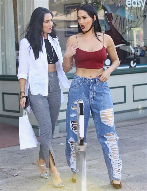 Brie Bella and Nikki Bella - Out in Sherman Oaks 10/08/2019 • CelebMafia