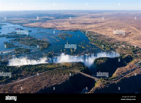 Zimbabwe Matabeleland North Province Victoria Falls or Mosi Oa Tunya listed as World heritage by ...