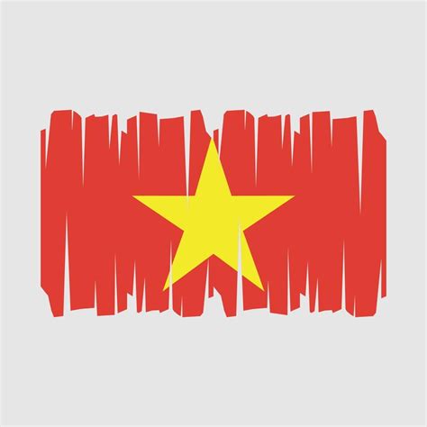 Vietnam Flag Vector 21811975 Vector Art at Vecteezy