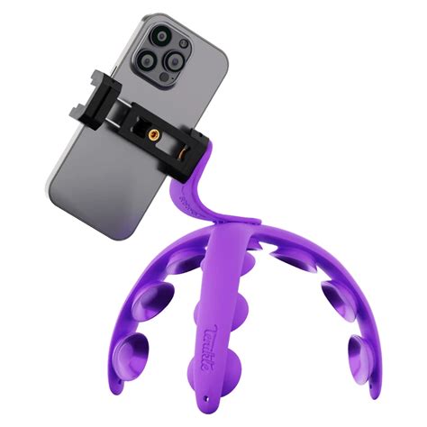 Tenikle Pro Bendable Suction Cup Adjustable Tripod Mount for Phone ...