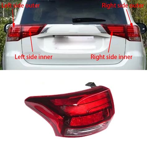 Rear light Tail Light Assembly for Mitsubishi 2016 2017 2018 OUTLANDER Tail Light outlander tail ...