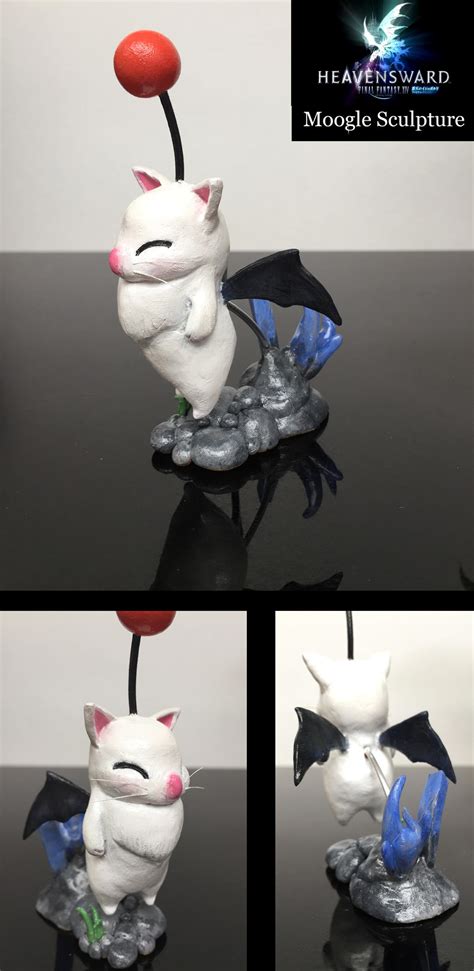 Final Fantasy XIV - Model Moogle by CatAclysmArt on DeviantArt