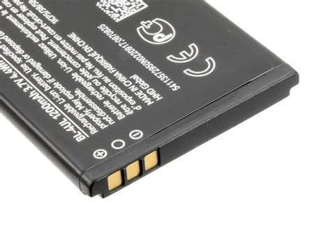 Batería BL-4UL Nokia 3310 (2017), TA-1030 - 1200mAh / 3.7V / 4.4WH / Li-ion