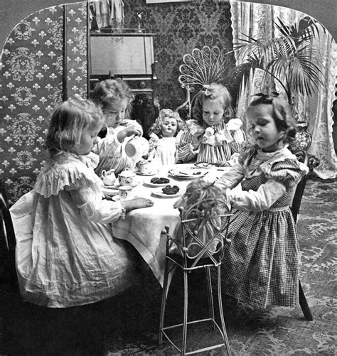 1902 Photograph - TEA PARTY, c1902 by Granger | Vintage children photos ...