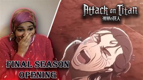 THAT WAS EMOTIONAL || Attack on titan season 4 part 2 opening Reaction and Review! - YouTube