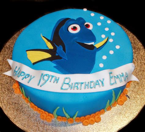 Nada's cakes: Dory Birthday Cake