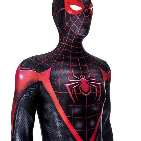 Spiderman PS5 Jumpsuit Spider-Man 2 Peter Parker Cosplay Costumes - CCosplay.com