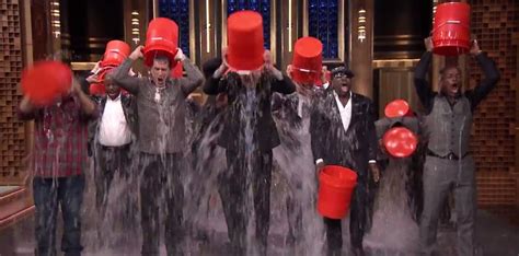 Justin Timberlake and Jimmy Fallon ALS Ice Bucket Challenge | POPSUGAR ...