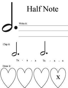 Dotted Half Note Teaching Resources | TPT