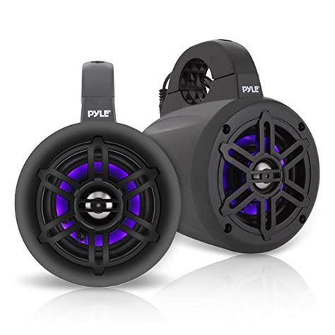 Sound Around Waterproof Marine Wakeboard Tower Speakers - 4 Inch Dual ...