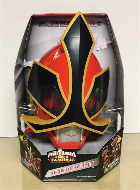 2012 Bandai Power Rangers Super Samuri Shogun Helmet. New-MIB | eBay