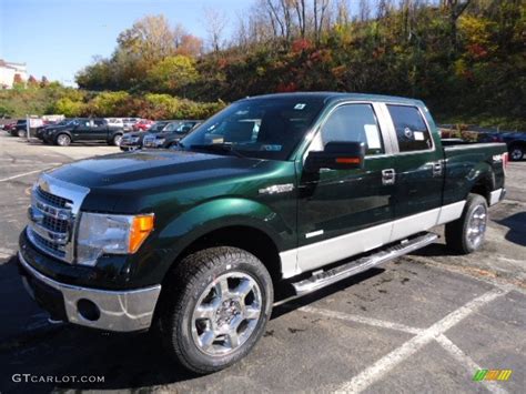 Green Gem Metallic 2013 Ford F150 XLT SuperCrew 4x4 Exterior Photo ...