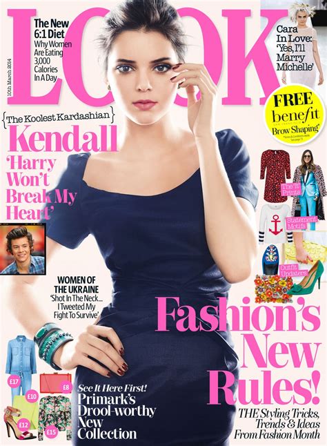 KENDALL JENNER on the Cover of Look Magazine, March 2014 Issue - HawtCelebs