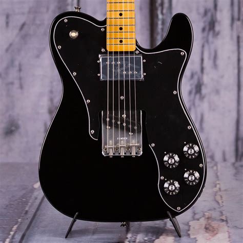 Fender Vintera '70s Telecaster Custom, Black | For Sale | Replay Guitar