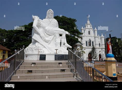 Pieta on church at kerala hi-res stock photography and images - Alamy