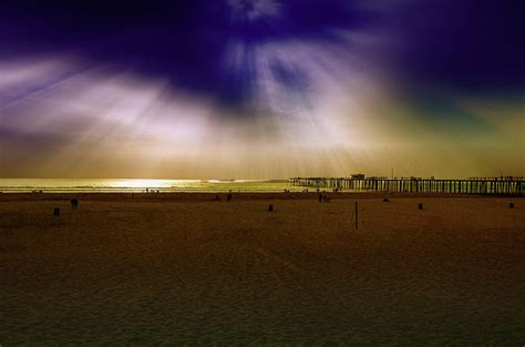 Pismo Beach Pier Sunset Photograph by Joseph Hollingsworth - Pixels