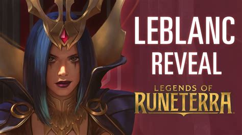 LeBlanc Reveal | New Champion - Legends of Runeterra - YouTube